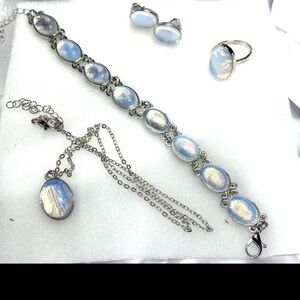 Opalite jewelry set